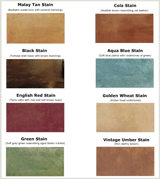 Decorative Concrete Acid Stain Color Chart, Arkansas