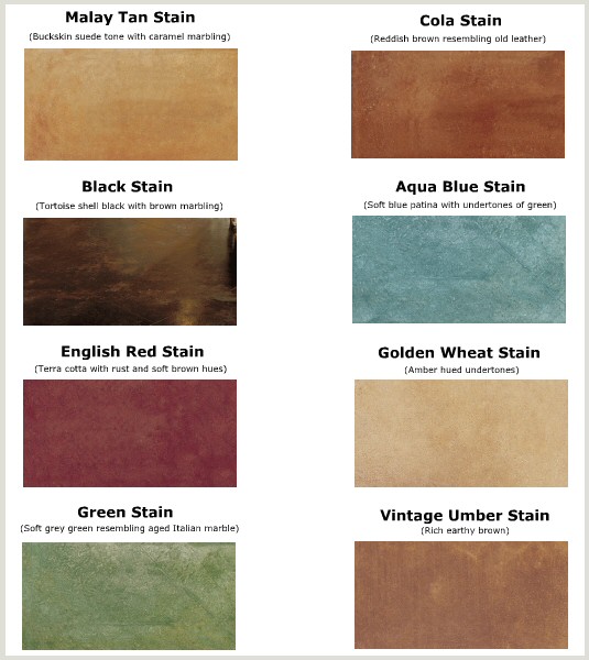 Decorative Concrete Acid Stain Color Chart, Arkansas