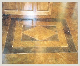 Decorative Concrete Custom Design Diamond Arkansas