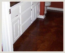 Stained Concrete Floor