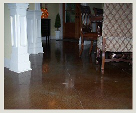 Decorative Stained Concrete