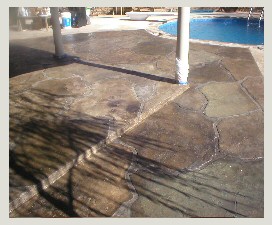  Stamped Concrete Rocks