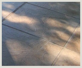 Textured Overlay Patio